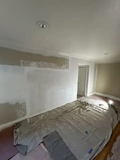 Patch work. Drywall hanging, taping, matching existing texture and clean up 2026 project photo